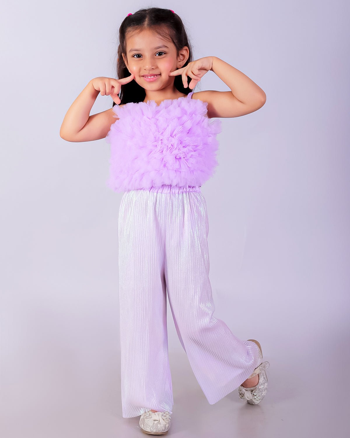 Luminous Luxe Girls Co Ord Set