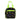 Smily kiddos joy lunch bag- Alien theme - Black