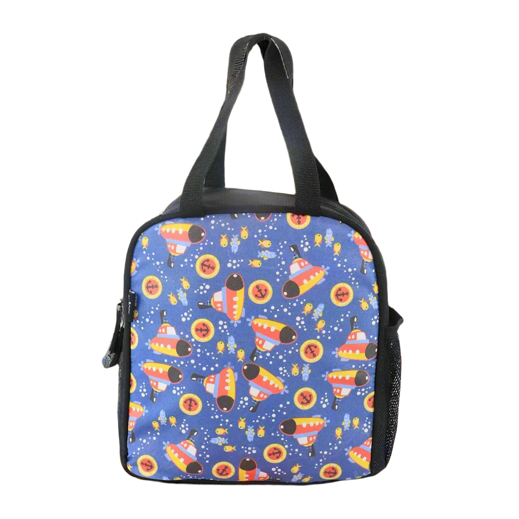 Smily kiddos joy lunch bag- Submarine Theme - Multicolor