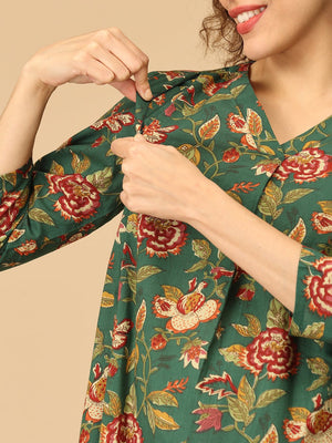 Lush Out Maternity and Nursing Dress - S Maternity Casual Dress