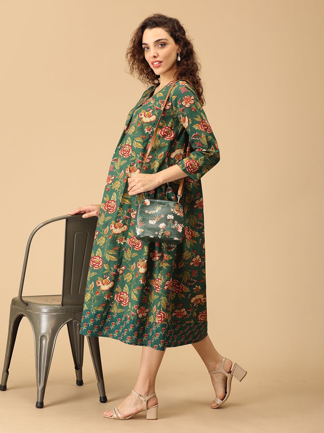 Lush Out Maternity and Nursing Dress - S Maternity Casual Dress