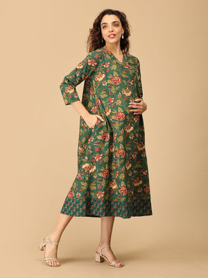 Lush Out Maternity and Nursing Dress - S Maternity Casual Dress