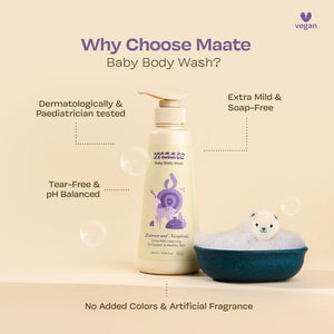 Maate Baby Body Wash 400ml | The Mom Store - Baby Body Wash