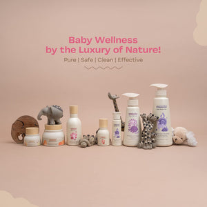 Maate Baby Hair Oil (50 ml) | Enriched With Hibiscus, Bhringraj & Vitamin Rich Almond | For Healthy Hair, Scalp Conditioning, Moisturizes & Soothes | 0-12 Years - Baby Oil