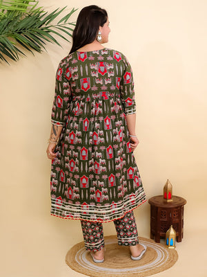 Madhu Mala Women's Ethnic Kurta Set - MEW - SC - MDMLA - S