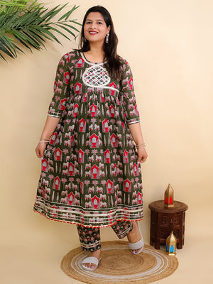 Madhu Mala Women's Ethnic Kurta Set - MEW - SC - MDMLA - S