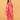 Magenta Atelier Maternity and Nursing Kurta Set With Dupatta featuring three-quarter sleeves and comfortable A-line silhouette.
