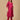 Magenta Haze Embroidered Maternity Silk Kurta Set with Nursing - MEW - MGNMS - S