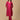 Magenta Haze Embroidered Maternity Silk Kurta Set with Nursing - MEW - MGNMS - S