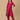 Magenta Haze Embroidered Maternity Silk Kurta Set with Nursing - MEW - MGNMS - S