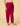 Magenta Silk Maternity Pants - Magenta Maternity Bottoms