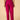 Magenta Silk Maternity Pants - Magenta Maternity Bottoms