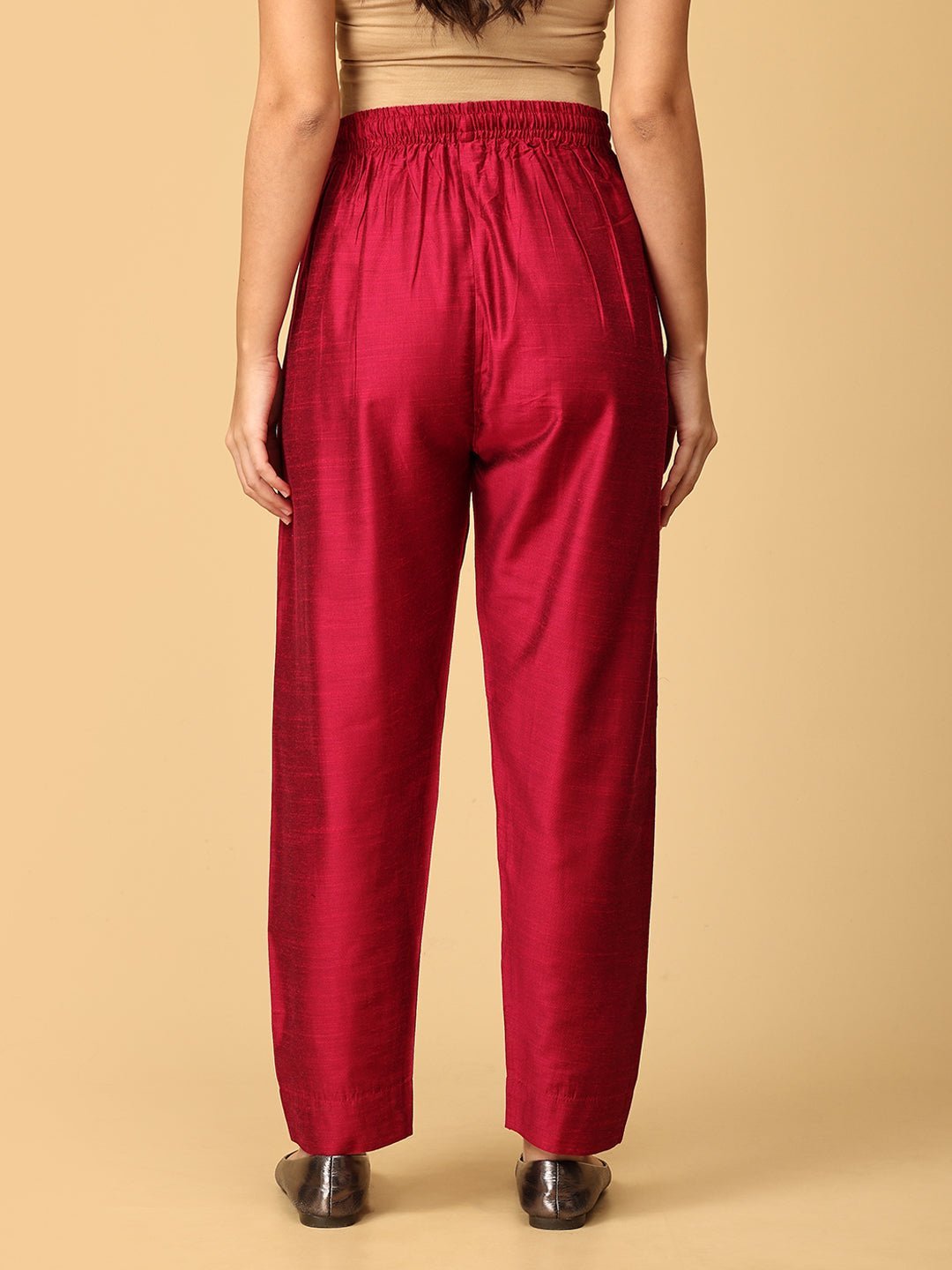 Magentastic Maternity And Nursing Silk Kurta Set With Dupatta - S Maternity Ethnic Set