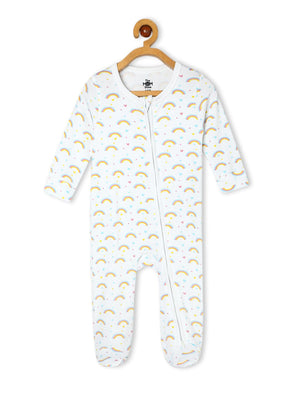 Magic Bow Infant Zipper Romper