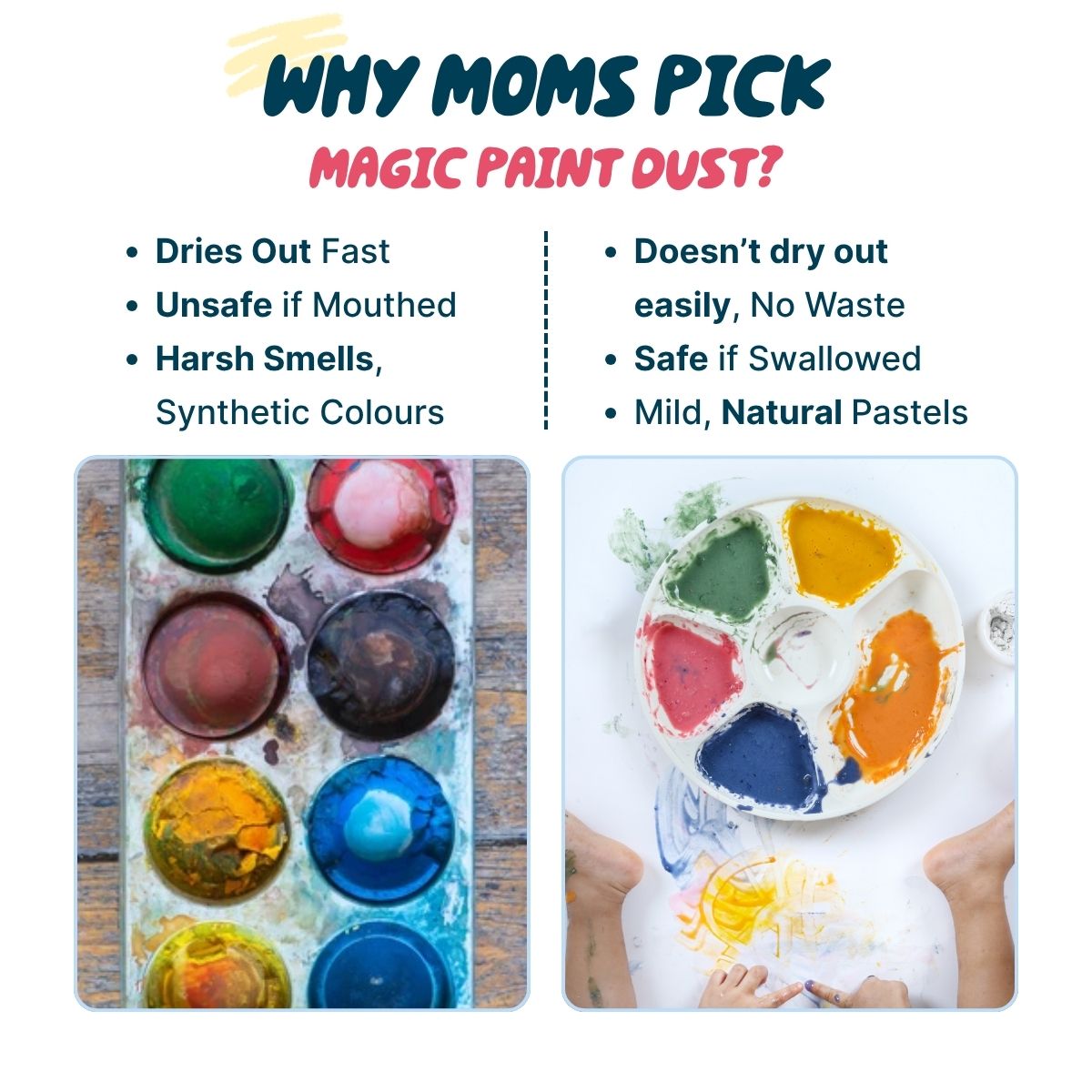 Magic Paint Dust – Baby’s First Painting Kit - DPMPD1058