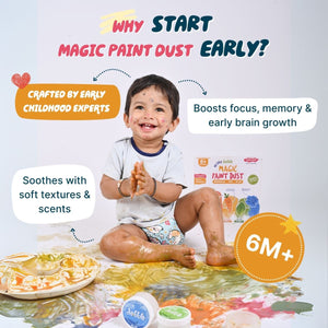 Magic Paint Dust – Baby’s First Painting Kit - DPMPD1058