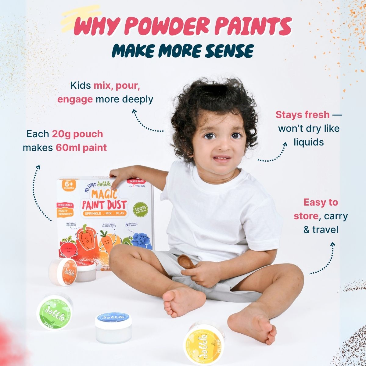 Magic Paint Dust – Baby’s First Painting Kit - DPMPD1058
