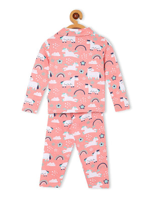 Magical Unicorn Matching Pajama Set for Mom and Baby- Combo of 2 - Twinning Combo