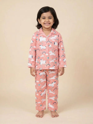 Magical Unicorn Matching Pajama Set for Mom and Baby-Combo of 3 - product