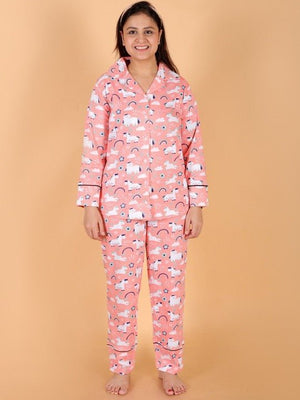 Magical Unicorn Matching Pajama Set for Mom and Baby-Combo of 3 - product