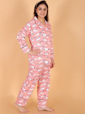 Magical Unicorn Matching Pajama Set for Mom and Baby-Combo of 3 - product