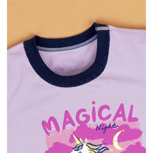 Magical Unicorn soft Cotton Joggers Nightsuit set for Kids - 2 - 3 Years Nightsuits