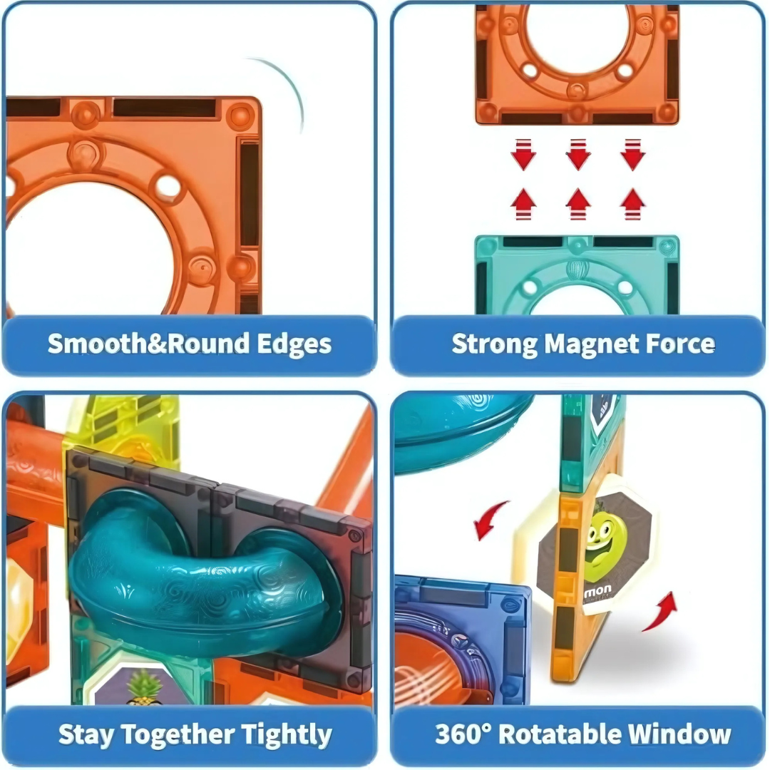 TurtleBee Magnetic Tiles