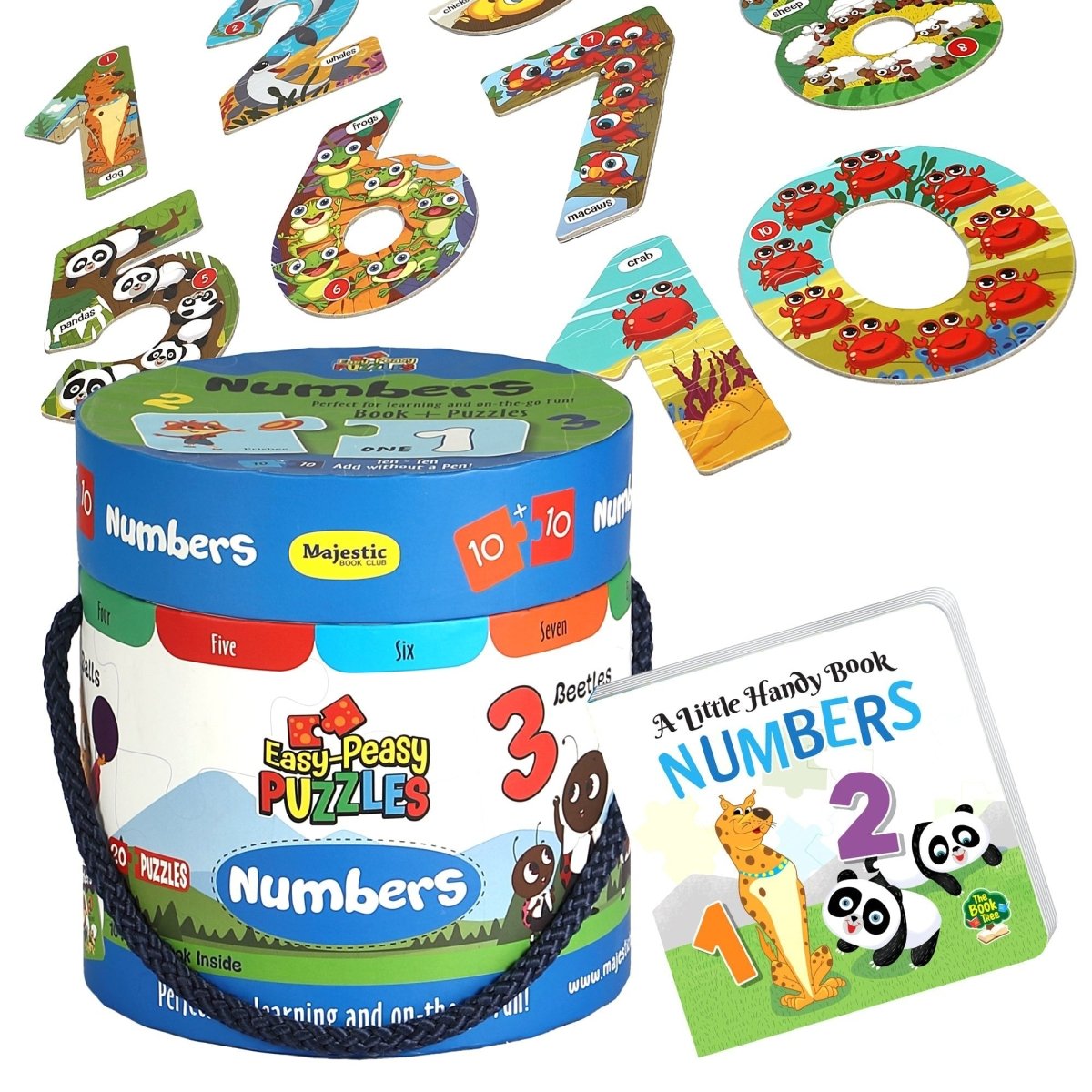 Majestic Book Club NUMBERS-EASY PEASY PUZZLE - 3598216