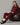 Majesty’s Red Quilted Maternity And Nursing Hoodie Pajama Loungewear Set - MWW-SD-MQHP-S