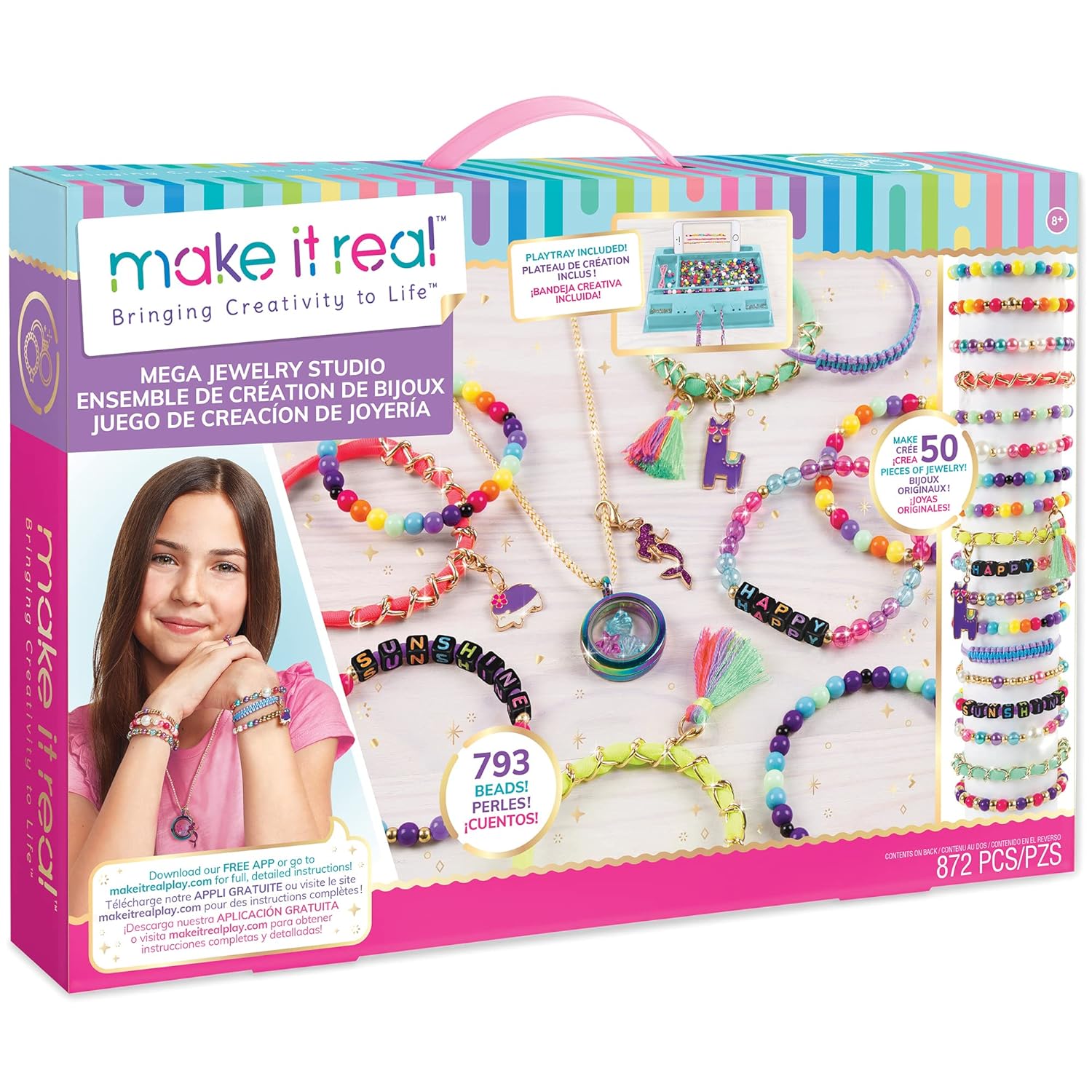 Make It Real Mega Jewelry Studio|Create 50 Pieces of Jewelry - 