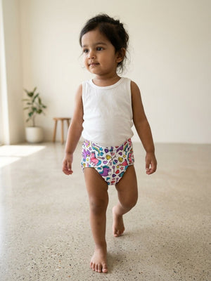 Make Some Magic Print - Reusable Diaper - 3months - 3years Reusable Cloth Diaper