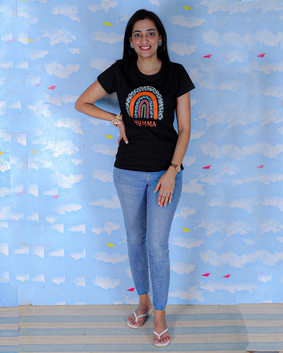 The Mom Store - Twinning Combo - Mama And Mini Matching Family T-shirt - Combo of 2 - TWN2 - SS - MAMN