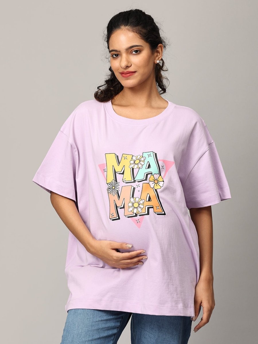 MAMA Oversized Mumma T shirt - MAT-SC-MUMAO-S