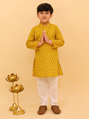 Mango Sorbet Boys Kurta Pajama Set - KES - RA - MNGSB - 0 - 6