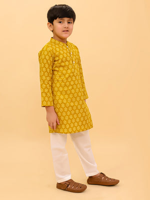Mango Sorbet Boys Kurta Pajama Set - KES - RA - MNGSB - 0 - 6