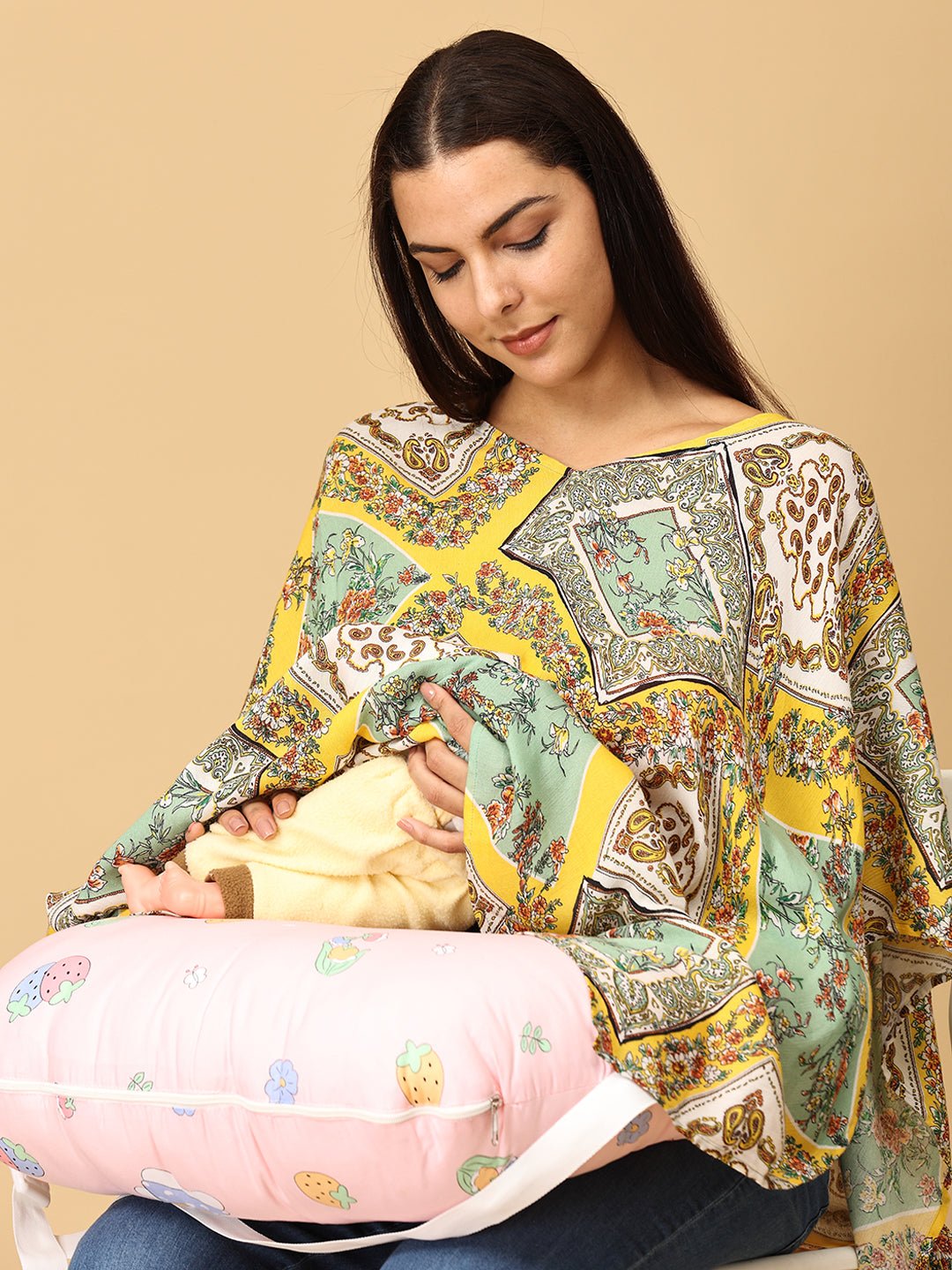 Marigold Magic Nursing Cover And Top - NURC - SD - MRGMC