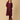 Marilyn Merlot Embroidered Maternity And Nursing Silk Kurta Set - MEW - SK - WNEB - S