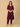 Marilyn Merlot Embroidered Maternity And Nursing Silk Kurta Set - MEW - SK - WNEB - S