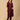Marilyn Merlot Embroidered Maternity And Nursing Silk Kurta Set - S Maternity Ethnic Set