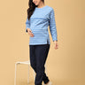 Maritime Muse Maternity and Nursing Sweatshirt - MNSWT - SD - MRTMS - S