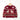 Maroon, Snowflakes & Deer Kids Cardigan Sweater, Round Neck - Little Surprise BoxMaroon, Snowflakes & Deer Kids Cardigan Sweater, Round Neck