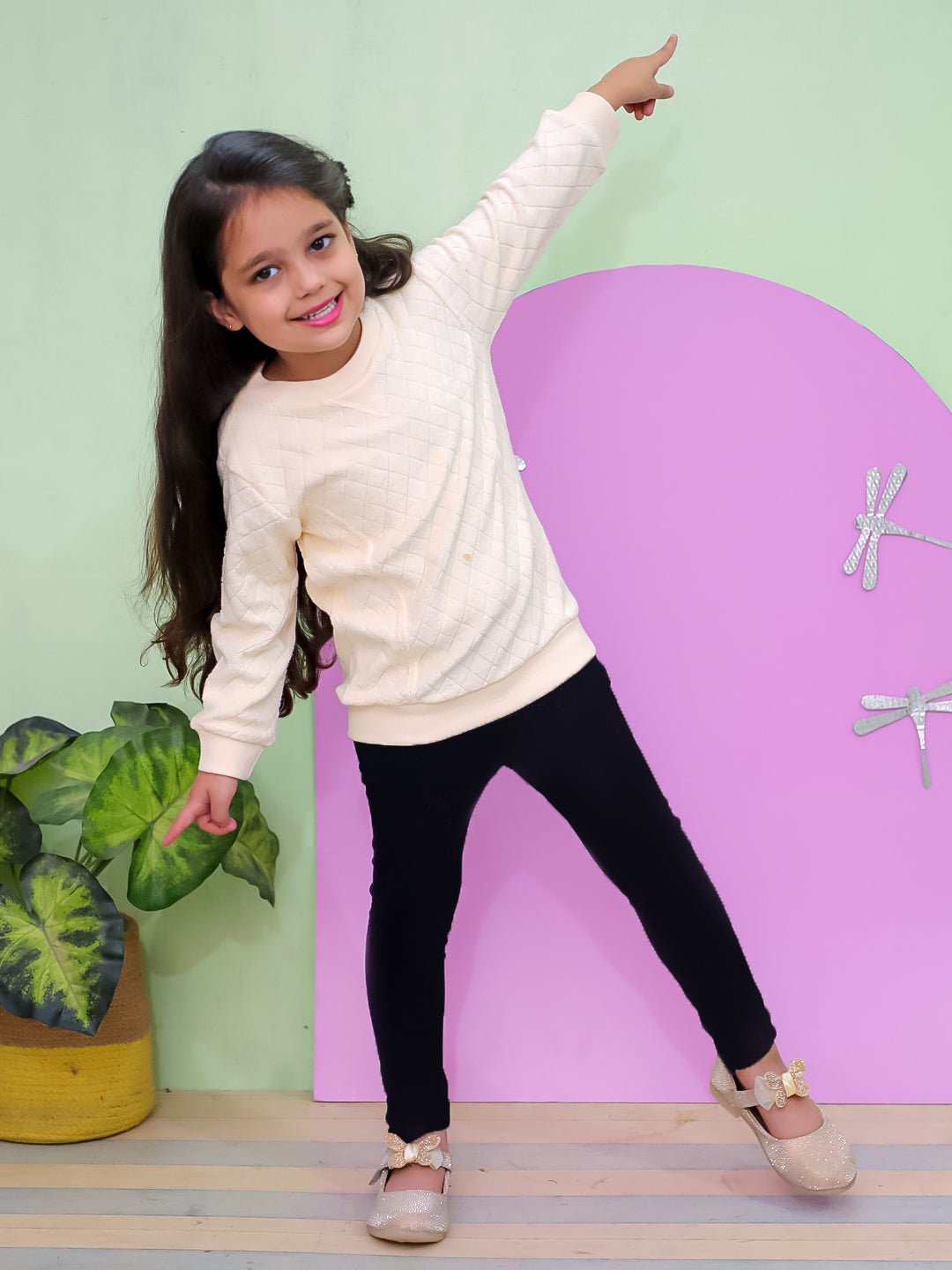 Marshmallow Peep Kids Fleece Sweatshirt