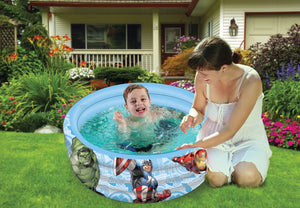 Marvel Avengers Kids Inflatable Swimming Pool - Fun | Mom Store - Avenger Swimming accessories