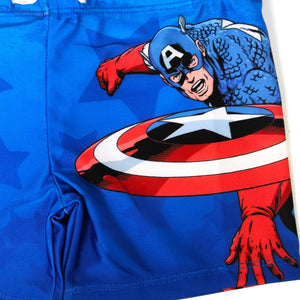 Marvel Captain America Boys Swim Trunks - Comfort | The Mom Store - 3 - 4Y Boys Swimwear