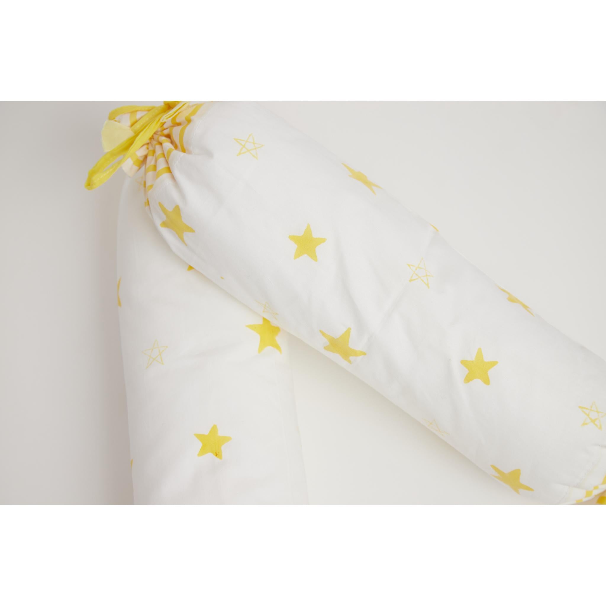 Masaya Pure Cotton Cot Bedding Set Superbaby - MSY - CSB - 001C - Black