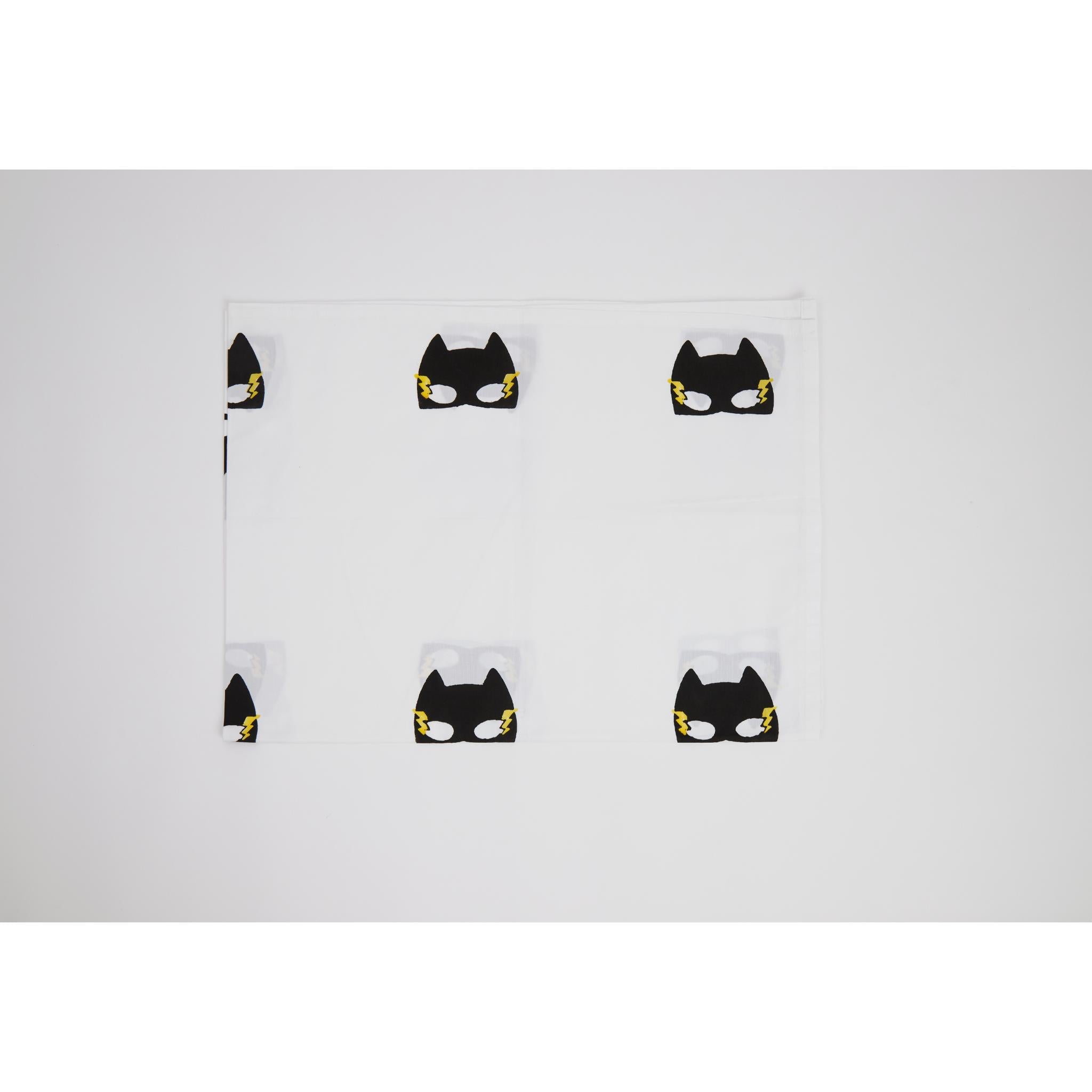 Masaya Pure Cotton Cot Bedding Set Superbaby - MSY - CSB - 001C - Black