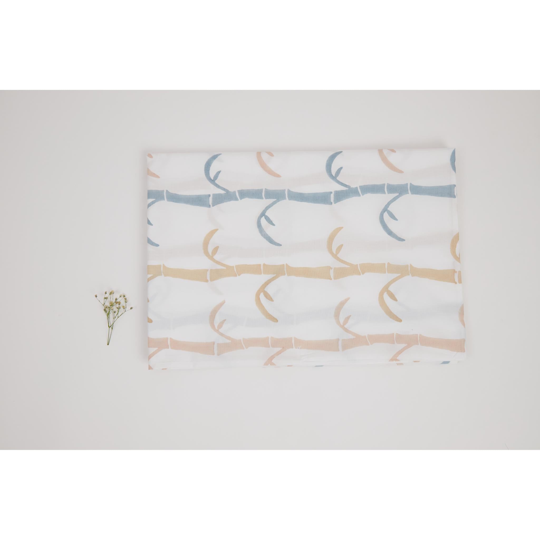 Masaya Pure Cotton Cot Bedding Set with Dohar - Koala Beige - MSY - CSBD - 002F - Beige