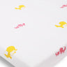 Masaya Pure Cotton Cot Sheet Elle - Pink - MSY - CSS - 007B - Pink