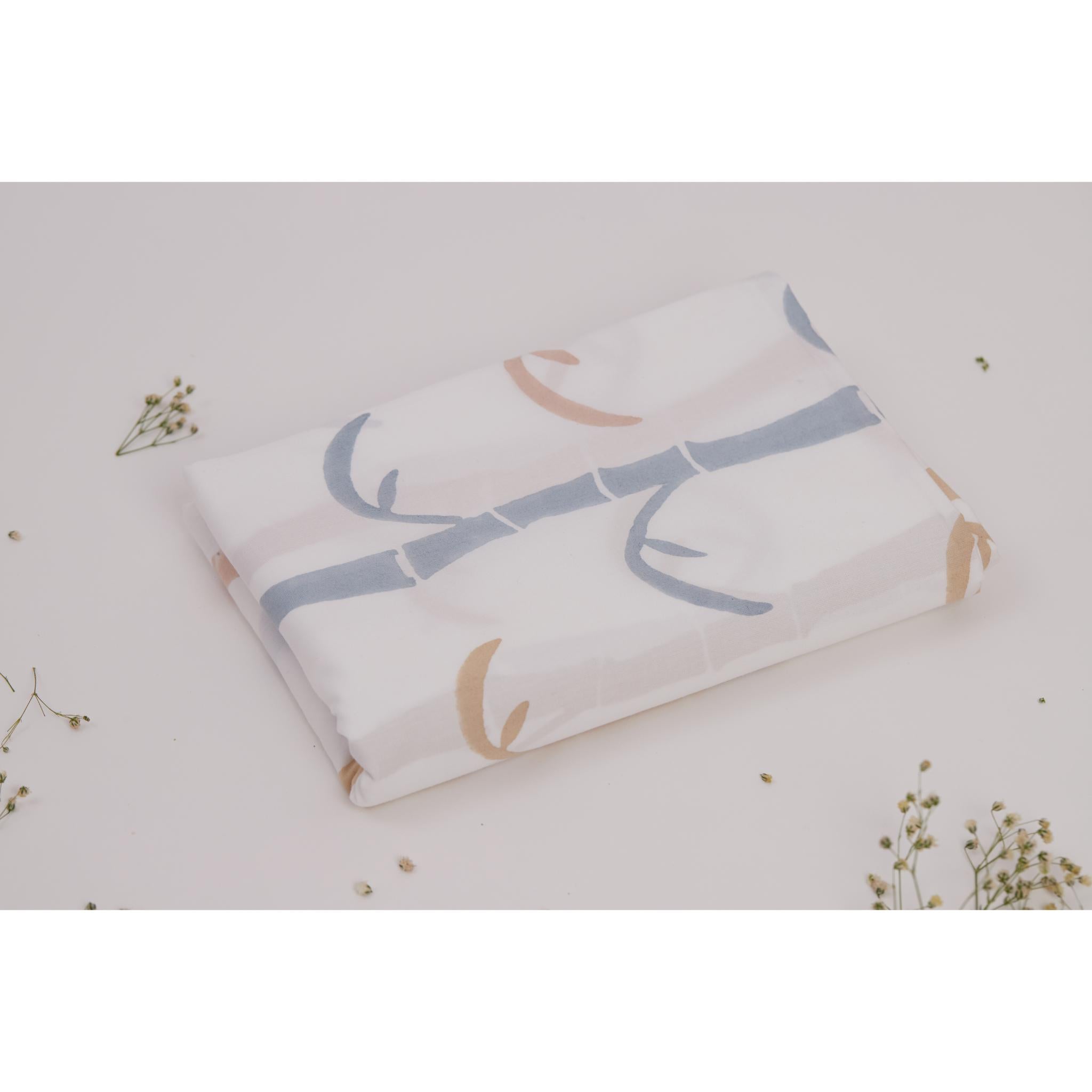 Masaya Pure Cotton Cot Sheet Koala - Beige - Baby Bedding Set