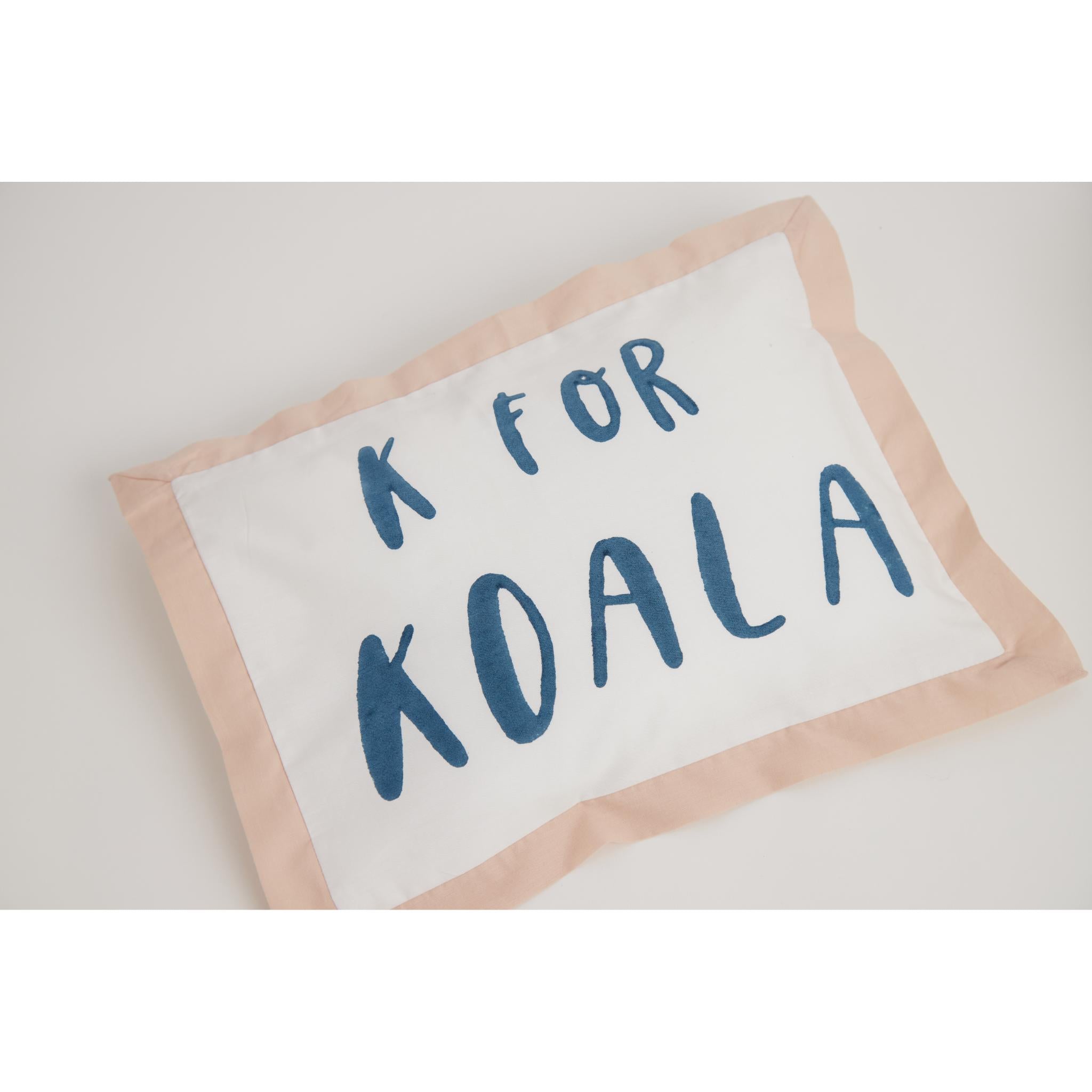 Masaya Pure Cotton Pillow & Bolster Set Koala - Beige - MSY - CPB - 009F - Beige
